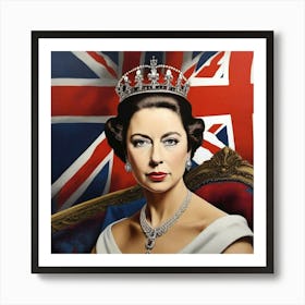 Queen Elizabeth Ii Canvas Print Art Print 1 Art Print