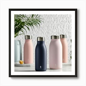 Water Bottle Art Print