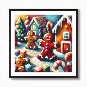 Super Kids Creativity:Gingerbread House Art Print
