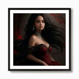 Tale of the Scarlet Woman Art Print