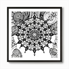 Mandala 9 Art Print