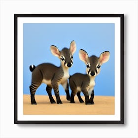 Baby Antelope Art Print