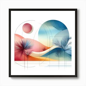 Abstract Painting 155 Art Print