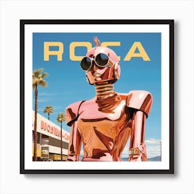 Roca Robot Fashion Affiche