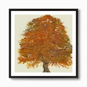 Autumn Tree 1 Art Print