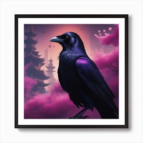 Raven 2 Art Print