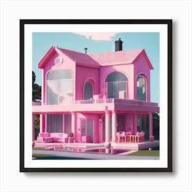 Barbie Dream House (357) Art Print