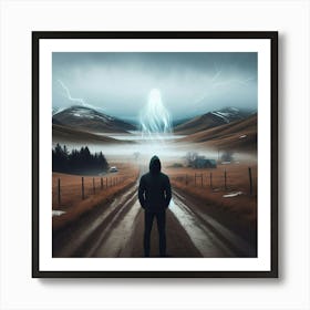 Montana Ascension Art Print