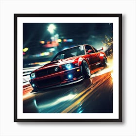 Need For Speed 11 Art Print