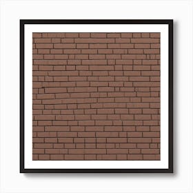Brick Wall 14 Art Print