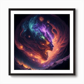 The Cosmic Mind Art Print