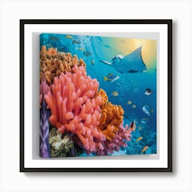 A Stunning Piece Of Wall Art Showcasing A Dreamy U 891xvscpscagfawjjk1fja Bvffcbtaqd Cuyhftvs9zg Art Print