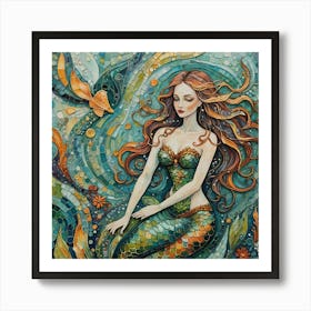 Mermaid Art Print