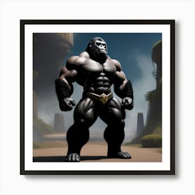 King Kong 4 Art Print