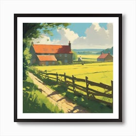 Country House 4 Art Print