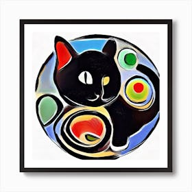 Earthcat Art Print