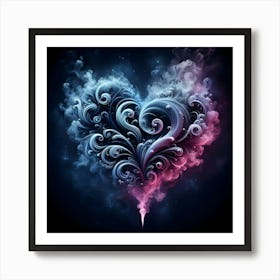 Heart Of Love 7 Art Print