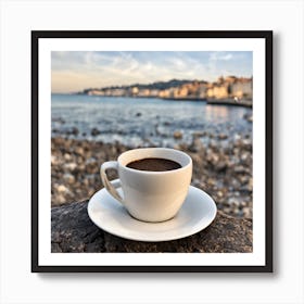 Coffee On The Rocks Art Print