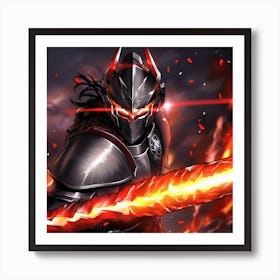 Warrior Zed Art Print