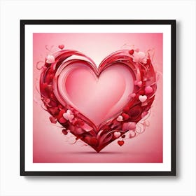 Valentine romantic 1 Art Print