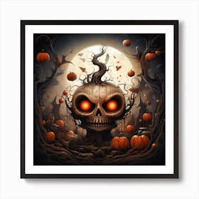 Halloween Collection By Csaba Fikker 68 Art Print