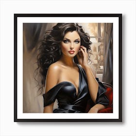 Russian Woman Art Print