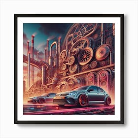 Vw Golf Gti 1 Art Print