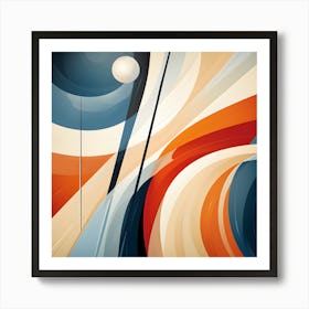 Silent Waves An Artistic Exploration Art Print