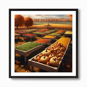 Welcome to the harvest Art Print