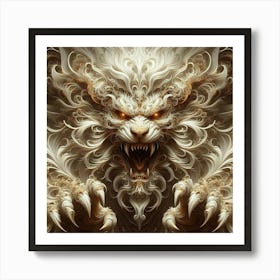 Demon 5 Art Print