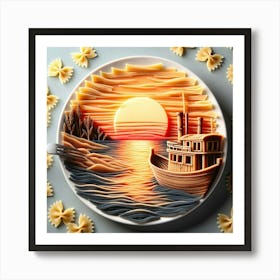 Pasta Art Art Print