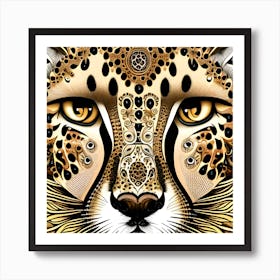 Beautiful Leopard Art Print