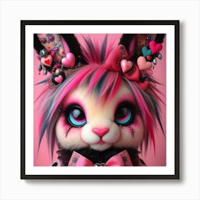 Bunny Valentine Art Print