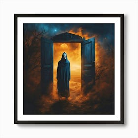 Nightmares Through The Door Art Print