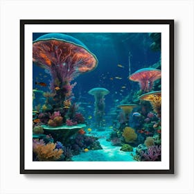 Coral Reef Art Print