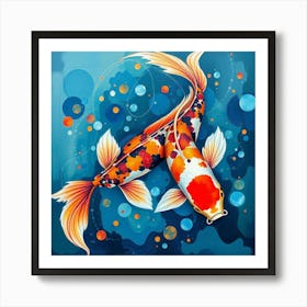 Koi Fish 75 Art Print