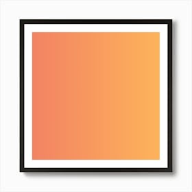 Orange And Yellow Art Print