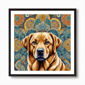 Golden Retriever Art Print