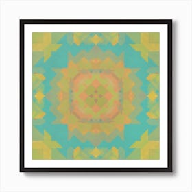 Abstract 2, pattern, illustration, wall art Art Print