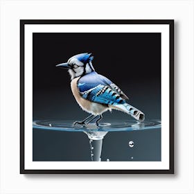 Blue Jay Art Print