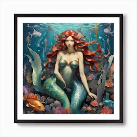 Mermaid Art Print