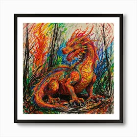 Dragon 1 Art Print