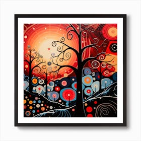 Abstract Painting 235 Art Print