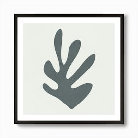 Matisse - Dark Leaf 01 Art Print