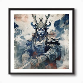 Samurai Warrior 2 Art Print