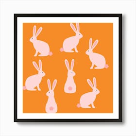 Bunnies and Rabbits Art Print