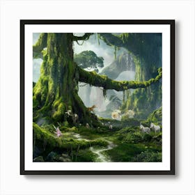 Fairytale Forest Art Print