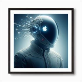 Space Helmet Affiche