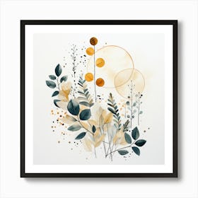 Abstract Watercolor Painting Art Print