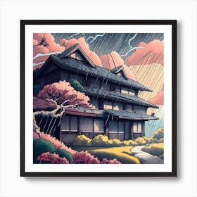 Japanese House 2 Art Print